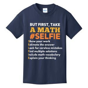 Funny Math Teacher Gift For A Math Nerd Kids T-Shirt