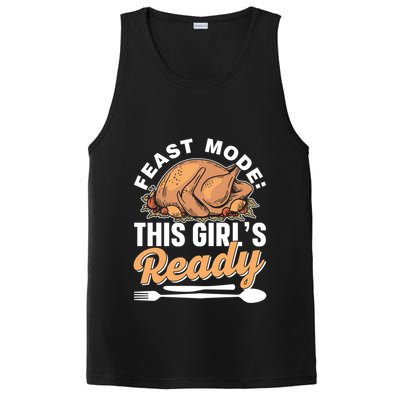Feast Mode: This S Ready Gratitude Thanksgiving Cute Gift PosiCharge Competitor Tank