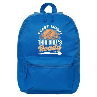 Feast Mode: This S Ready Gratitude Thanksgiving Cute Gift 16 in Basic Backpack