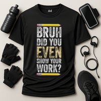 Funny Math Teacher Joke Fun Best Math Quotes Cooling Performance Crew T-Shirt