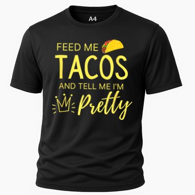 Feed Me Tacos And Tell Me IM Pretty Funny Cinco De Mayo Mexican Party Performance Shirt