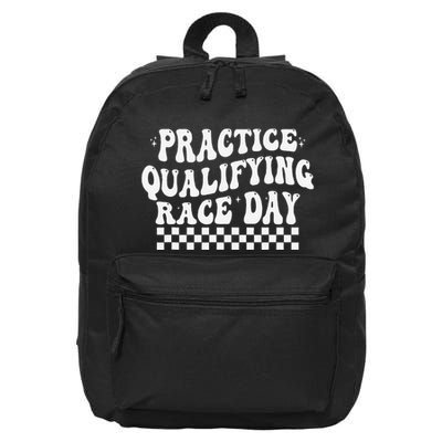 Funny Monday Tuesday Thursday Practice Qualifying Race Day 16 in Basic Backpack