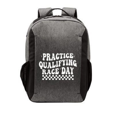 Funny Monday Tuesday Thursday Practice Qualifying Race Day Vector Backpack