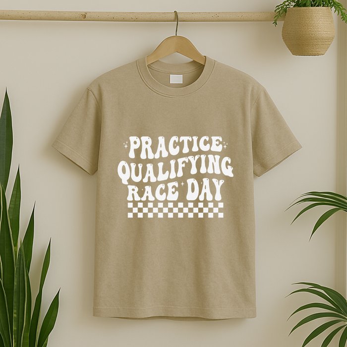 Funny Monday Tuesday Thursday Practice Qualifying Race Day T-Shirt