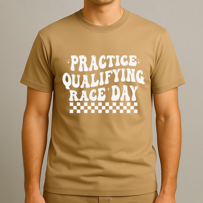 Funny Monday Tuesday Thursday Practice Qualifying Race Day T-Shirt