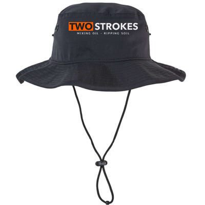 Funny Motocross Two Strokes Mixing Oil Ripping Soil Bucket Hat
