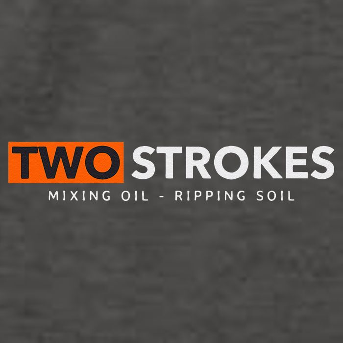 Funny Motocross Two Strokes Mixing Oil Ripping Soil Vector Backpack