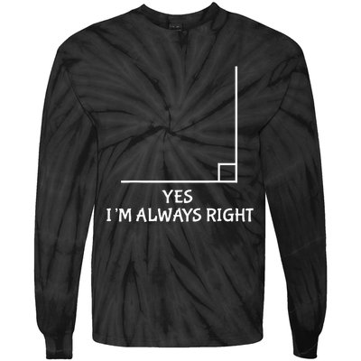 Funny Math Teacher Joke  Fun Best Math Quotes Tie-Dye Long Sleeve Shirt