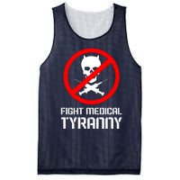 Fight Medical Tyranny Mesh Reversible Basketball Jersey Tank