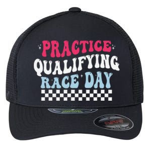 Funny Monday Tuesday Thursday Practice Qualifying Race Day Flexfit Unipanel Trucker Cap