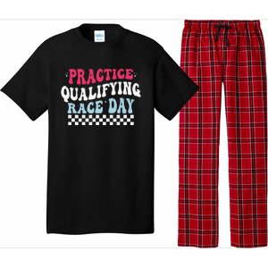 Funny Monday Tuesday Thursday Practice Qualifying Race Day Pajama Set