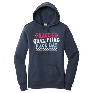 Funny Monday Tuesday Thursday Practice Qualifying Race Day Women's Pullover Hoodie