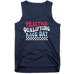 Funny Monday Tuesday Thursday Practice Qualifying Race Day Tank Top