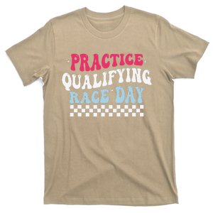 Funny Monday Tuesday Thursday Practice Qualifying Race Day T-Shirt