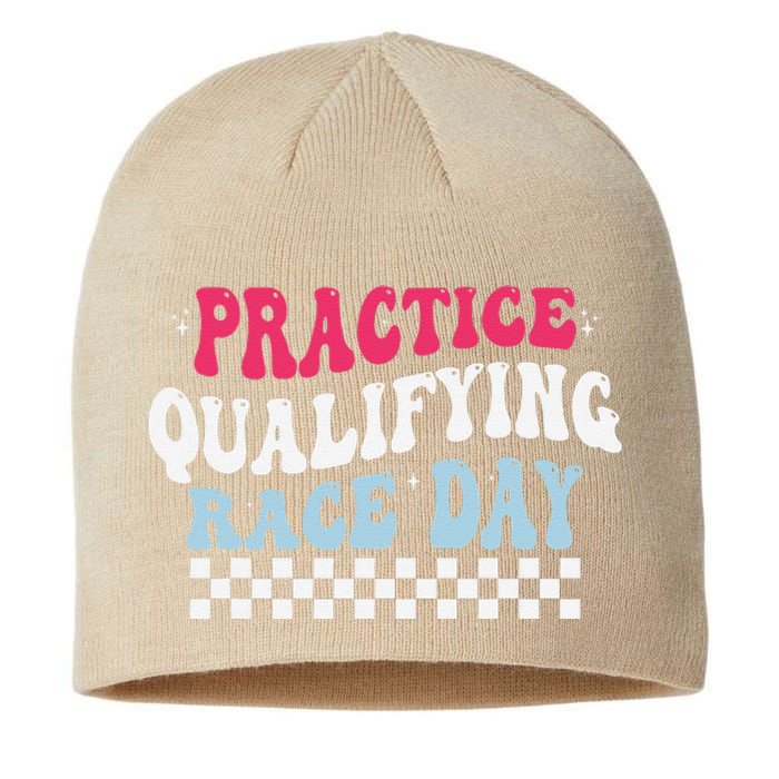 Funny Monday Tuesday Thursday Practice Qualifying Race Day Sustainable Beanie