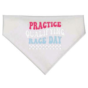 Funny Monday Tuesday Thursday Practice Qualifying Race Day USA-Made Doggie Bandana