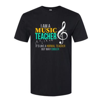 Funny Music Teacher Music Teacher Cool Teacher Gifts Softstyle® CVC T-Shirt