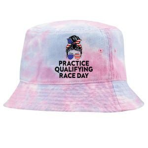 Funny Monday Tuesday Thursday Practice Qualifying Race Day (4) Tie-Dyed Bucket Hat