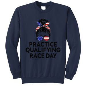 Funny Monday Tuesday Thursday Practice Qualifying Race Day (4) Sweatshirt