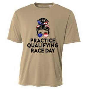 Funny Monday Tuesday Thursday Practice Qualifying Race Day (4) Cooling Performance Crew T-Shirt