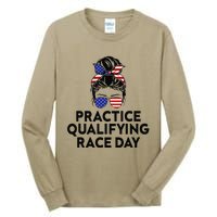 Funny Monday Tuesday Thursday Practice Qualifying Race Day (4) Tall Long Sleeve T-Shirt