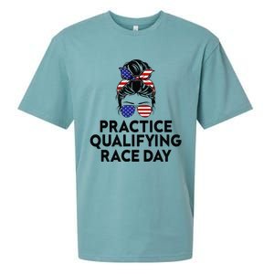 Funny Monday Tuesday Thursday Practice Qualifying Race Day (4) Sueded Cloud Jersey T-Shirt