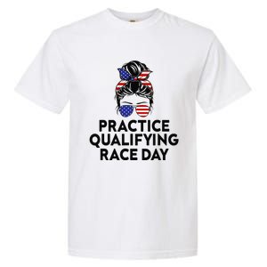 Funny Monday Tuesday Thursday Practice Qualifying Race Day (4) Garment-Dyed Heavyweight T-Shirt