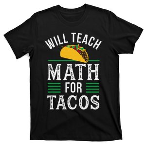 Funny Math Teacher Design for  Mathematics Teaching Math T-Shirt