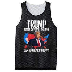 Flag Map Trump Better Coverage Than 5g Can You Hear Us Now Mesh Reversible Basketball Jersey Tank