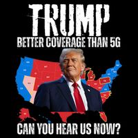 Flag Map Trump Better Coverage Than 5g Can You Hear Us Now Mousepad