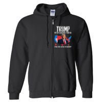 Flag Map Trump Better Coverage Than 5g Can You Hear Us Now Full Zip Hoodie