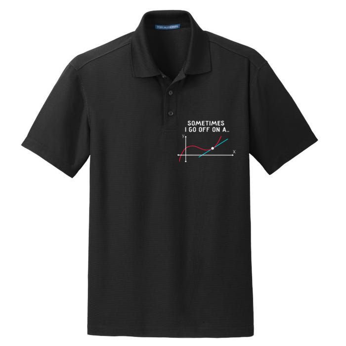 Funny Math Teacher Mug Tangent Rants Dry Zone Grid Polo