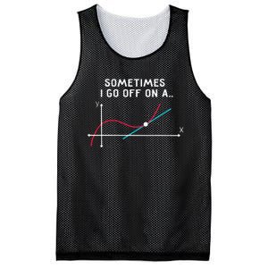 Funny Math Teacher Mug Tangent Rants Mesh Reversible Basketball Jersey Tank