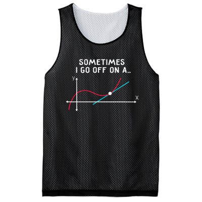 Funny Math Teacher Mug Tangent Rants Mesh Reversible Basketball Jersey Tank