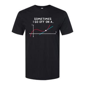 Funny Math Teacher Mug Tangent Rants Softstyle CVC T-Shirt