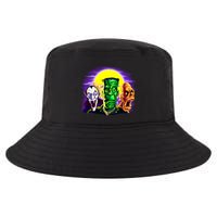 Frankenstein Mummy Three Monsters Cool Comfort Performance Bucket Hat