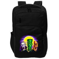 Frankenstein Mummy Three Monsters Impact Tech Backpack