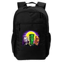 Frankenstein Mummy Three Monsters Backpack