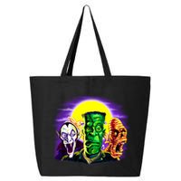 Frankenstein Mummy Three Monsters 25L Jumbo Tote