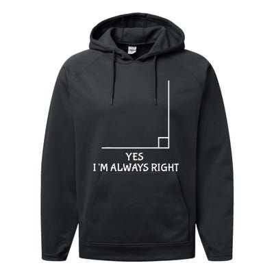 Funny Math Teacher Joke Fun Best Math Quotes Performance Fleece Hoodie