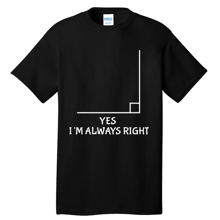 Funny Math Teacher Joke Fun Best Math Quotes Tall T-Shirt