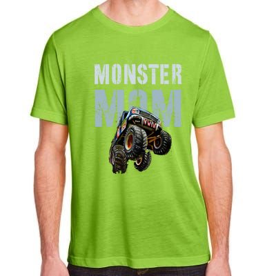 Funny Monster Truck Mom Like Normal Mommy But Wheely Cool Funny Gift Adult ChromaSoft Performance T-Shirt