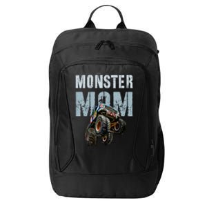 Funny Monster Truck Mom Like Normal Mommy But Wheely Cool Funny Gift City Backpack