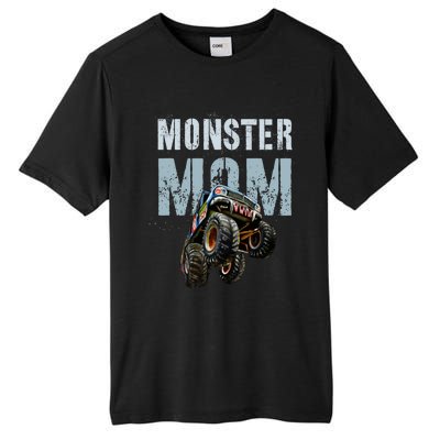 Funny Monster Truck Mom Like Normal Mommy But Wheely Cool Funny Gift Tall Fusion ChromaSoft Performance T-Shirt