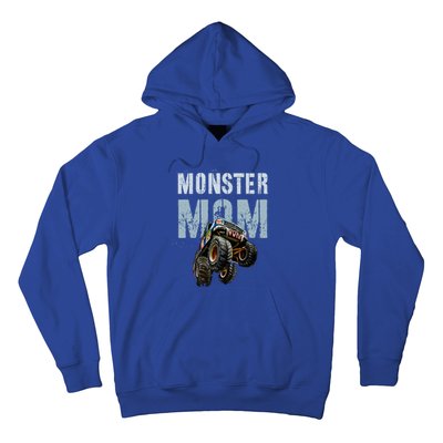 Funny Monster Truck Mom Like Normal Mommy But Wheely Cool Funny Gift Hoodie