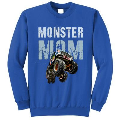 Funny Monster Truck Mom Like Normal Mommy But Wheely Cool Funny Gift Sweatshirt