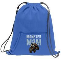 Funny Monster Truck Mom Like Normal Mommy But Wheely Cool Funny Gift Sweatshirt Cinch Pack Bag