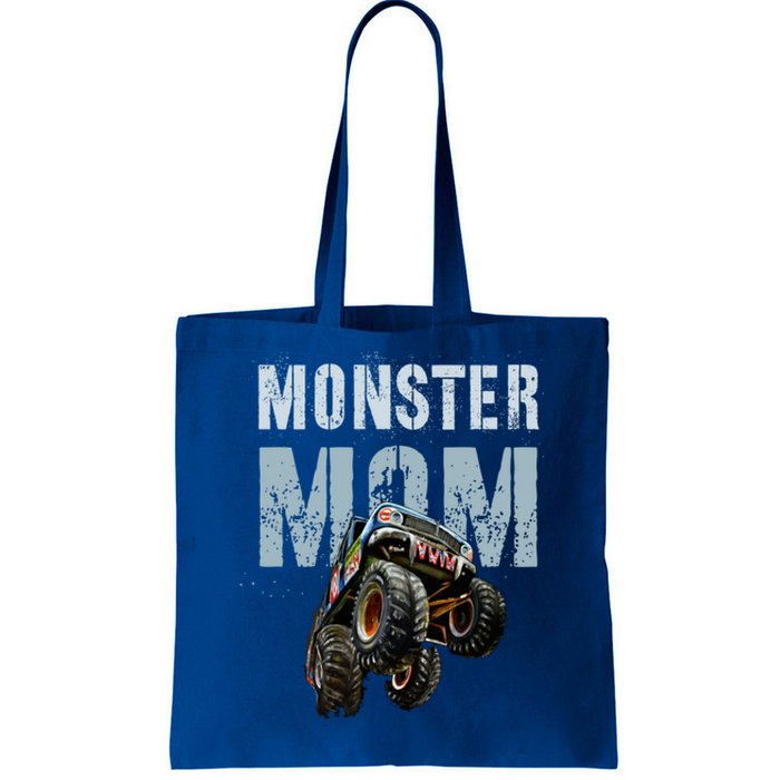 Funny Monster Truck Mom Like Normal Mommy But Wheely Cool Funny Gift Tote Bag