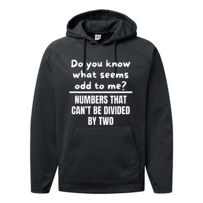 Funny Math Teacher Jokes Performance Fleece Hoodie