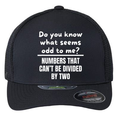 Funny Math Teacher Jokes Flexfit Unipanel Trucker Cap